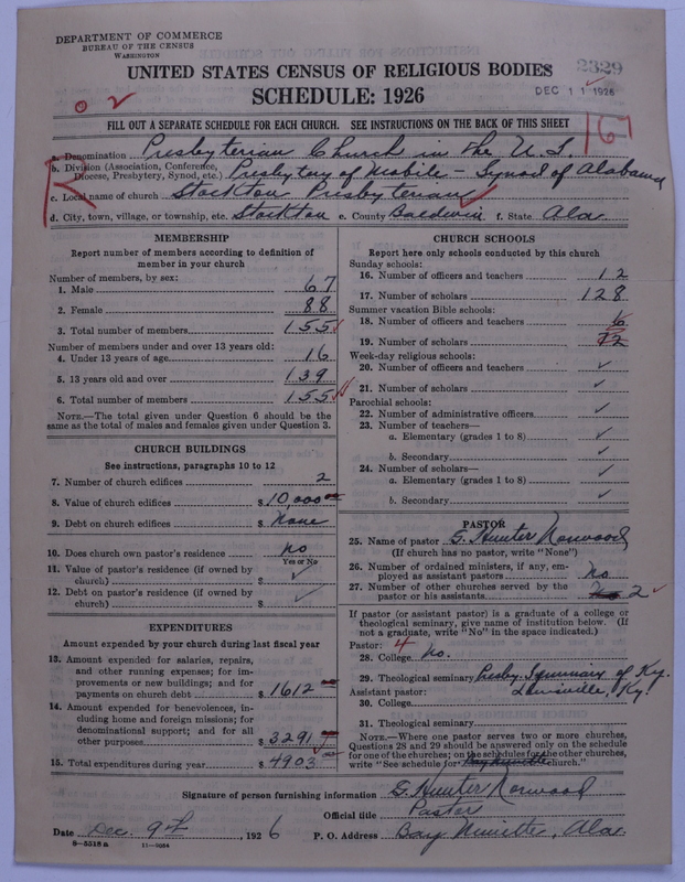 Scan of Presbyterian Church in the United States: 2329