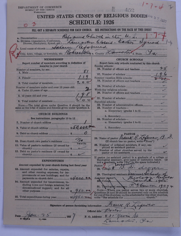 Scan of Reformed Church in the United States: 452