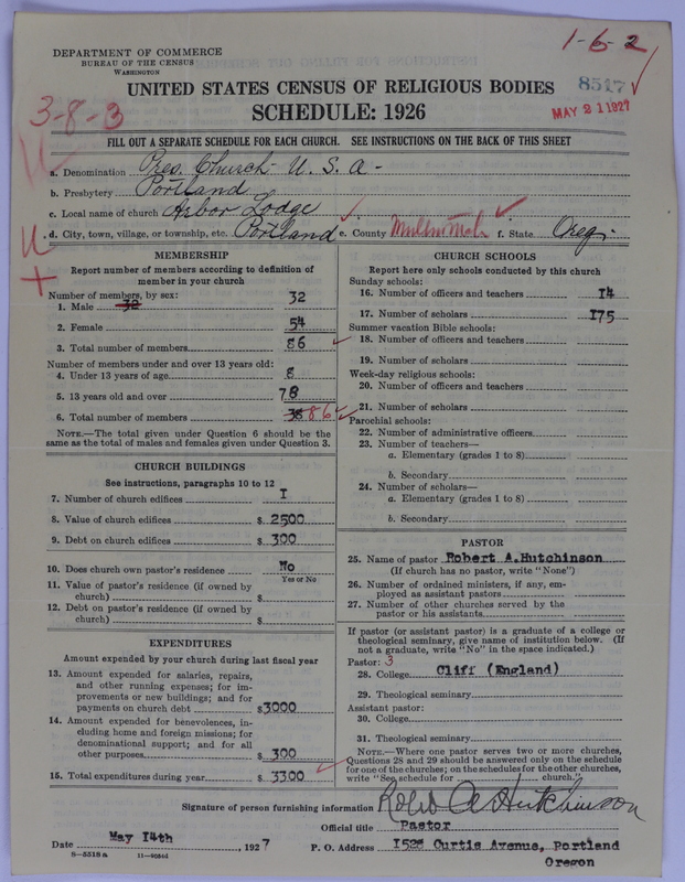 Scan of Presbyterian Church in the United States of America: 8517