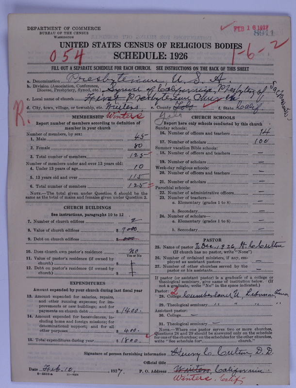 Scan of Presbyterian Church in the United States of America: 8911