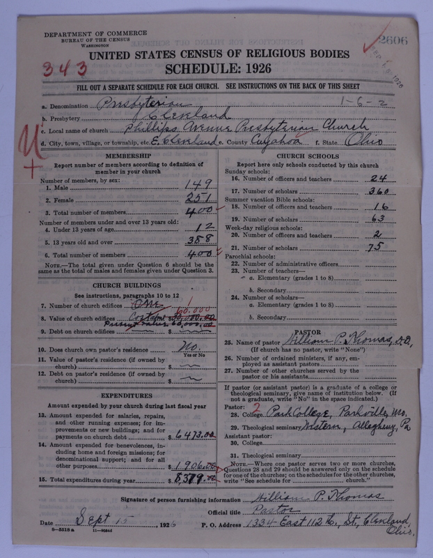 Scan of Presbyterian Church in the United States of America: 2606
