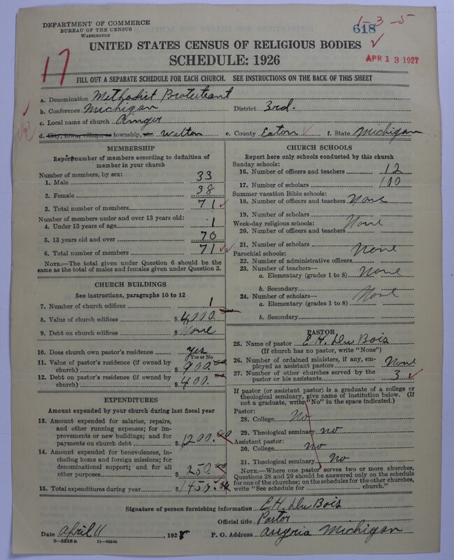 Scan of Methodist Protestant Church: 618