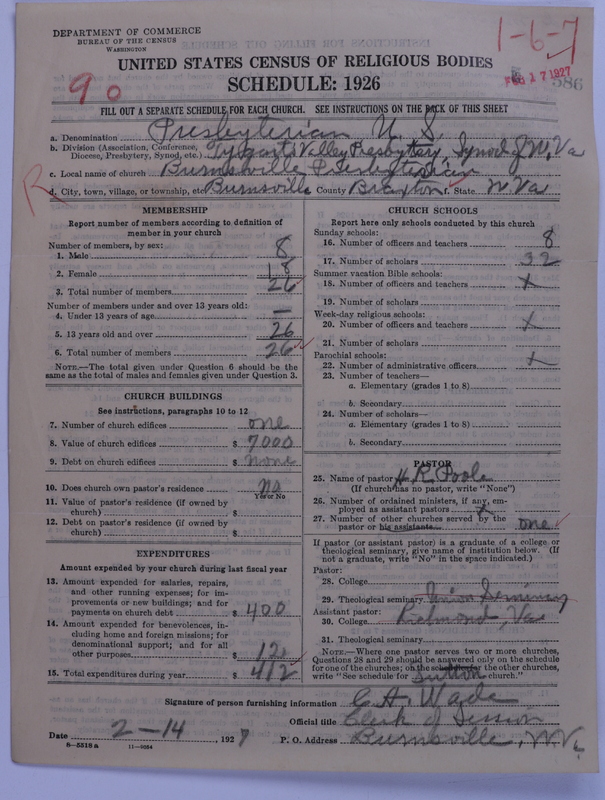 Scan of Presbyterian Church in the United States: 586