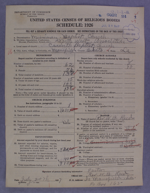 Scan of Negro Baptists: 6052