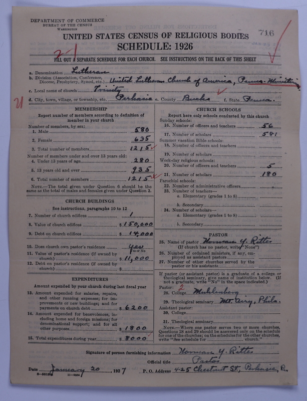 Scan of United Lutheran Church in America: 716