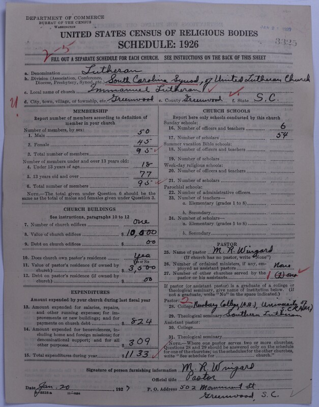 Scan of United Lutheran Church in America: 3325