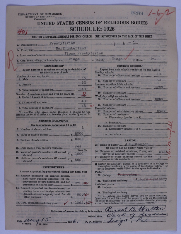 Scan of Presbyterian Church in the United States of America: 2289