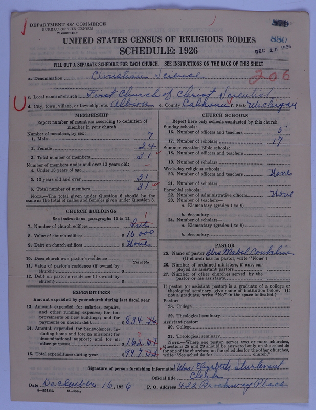 Scan of Church of Christ, Scientist: 880