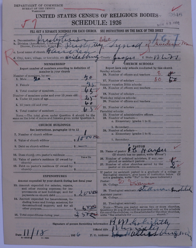 Scan of Presbyterian Church in the United States: 2646