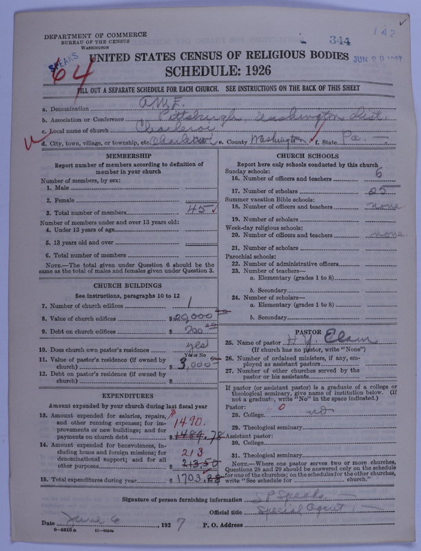 Scan of African Methodist Episcopal Church: 344
