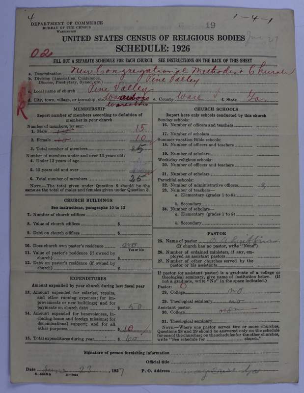 Scan of New Congregational Methodist Church: 19