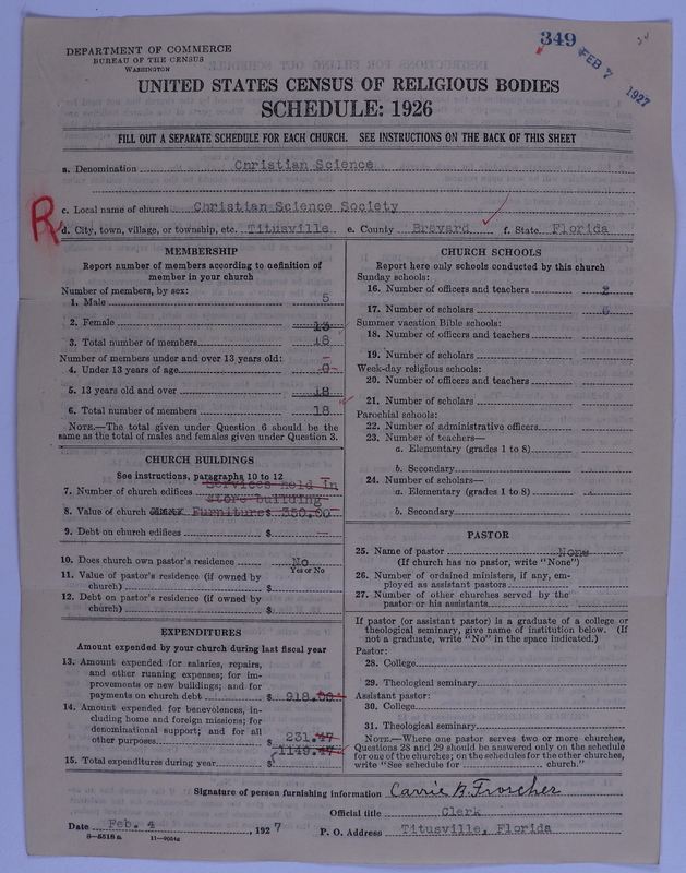 Scan of Church of Christ, Scientist: 349