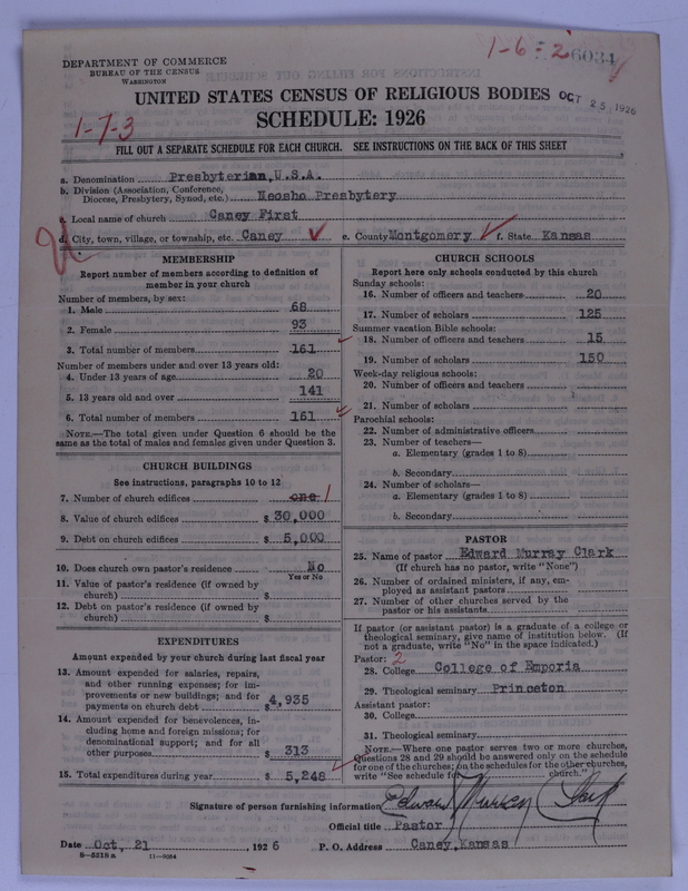 Scan of Presbyterian Church in the United States of America: 6034