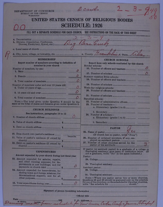 Scan of Landmark Baptist of America: 50