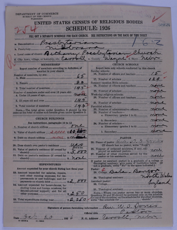 Scan of Presbyterian Church in the United States of America: 5868
