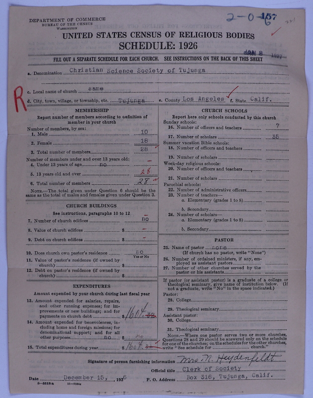 Scan of Church of Christ, Scientist: 157