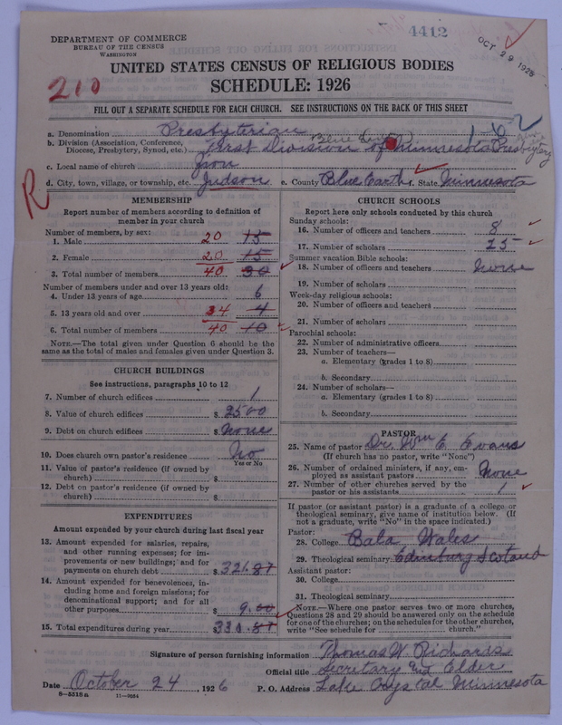 Scan of Presbyterian Church in the United States of America: 4412