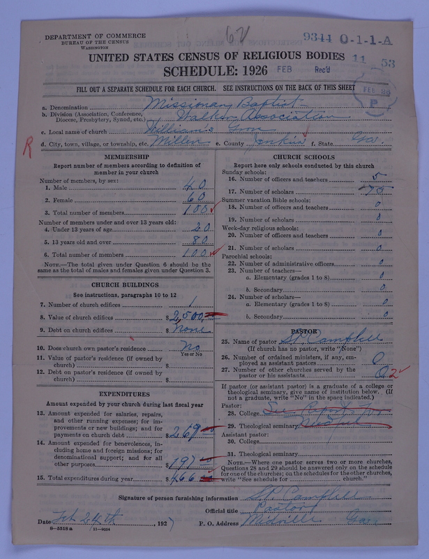 Scan of Negro Baptists: 9344