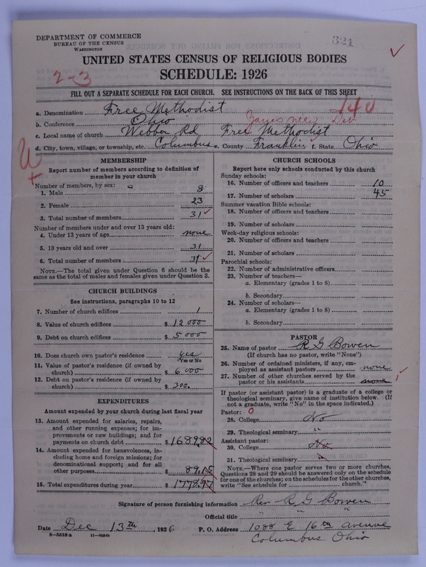 Scan of Free Methodist Church of North America: 321