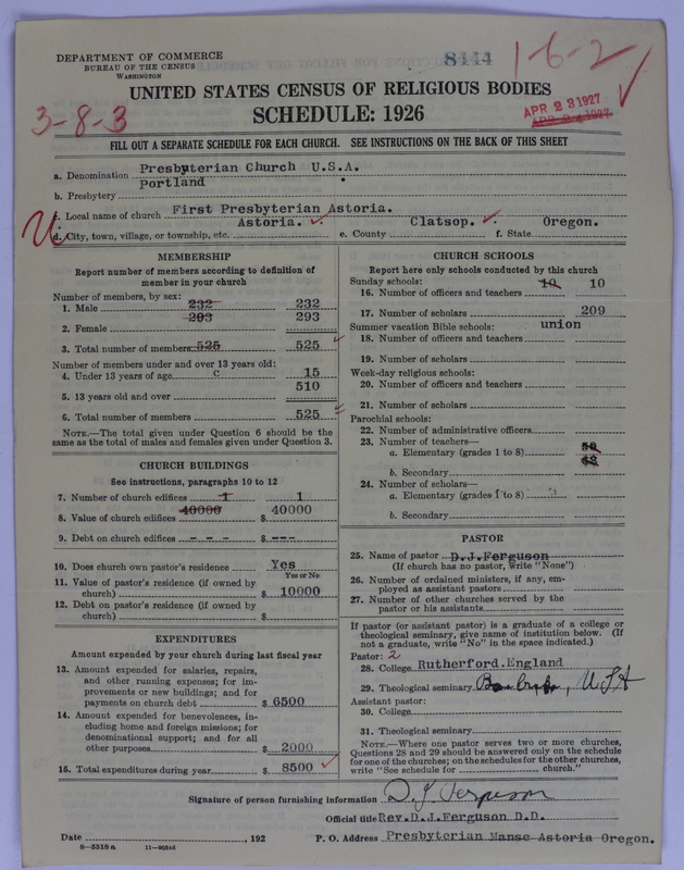 Scan of Presbyterian Church in the United States of America: 8444