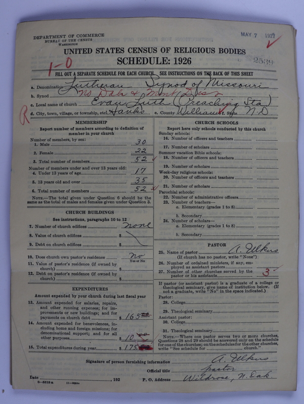Scan of Evangelical Lutheran Synodical Conference of America: Evangelical Lutheran Synod of Missouri, Ohio, and Other States: 2539