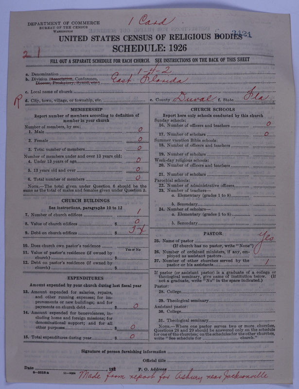 Scan of African Methodist Episcopal Church: 3421