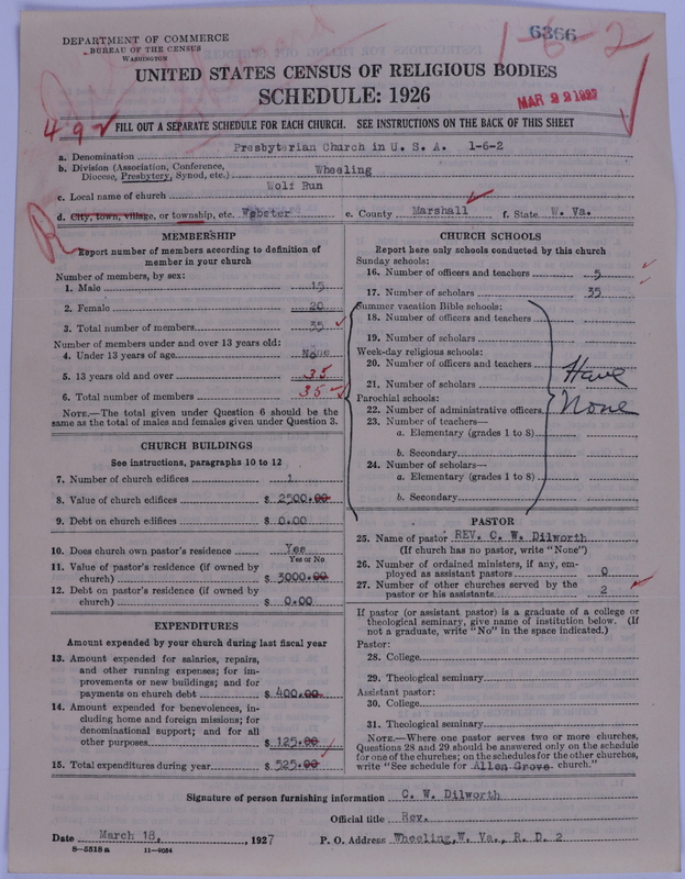 Scan of Presbyterian Church in the United States of America: 6366