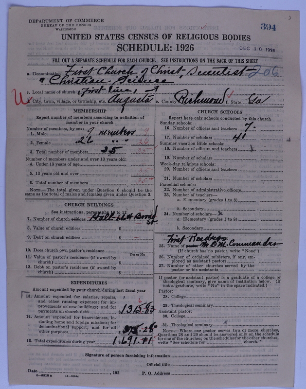 Scan of Church of Christ, Scientist: 394