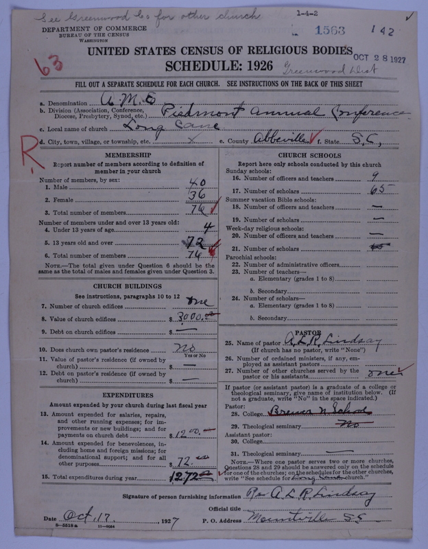 Scan of African Methodist Episcopal Church: 1563
