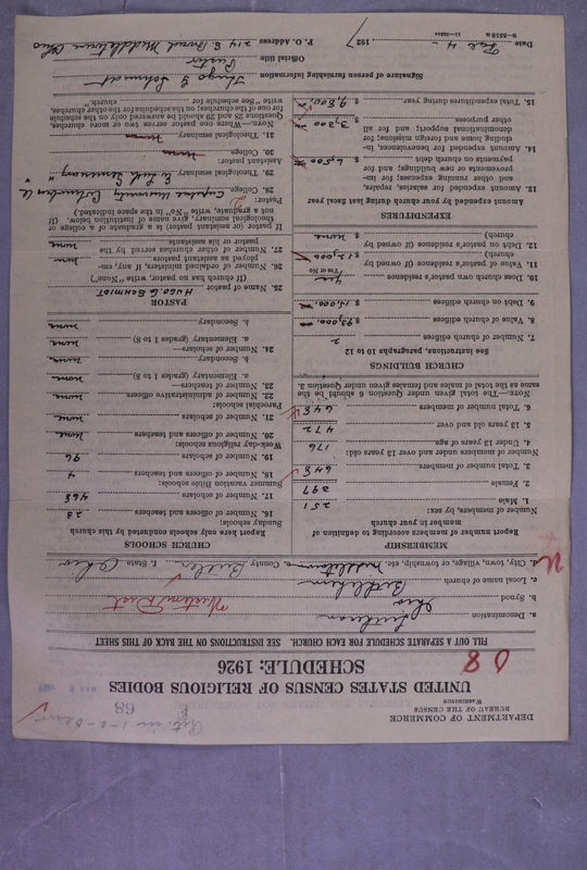 Scan of Synod of the Reformed Presbyterian Church of North America: 68