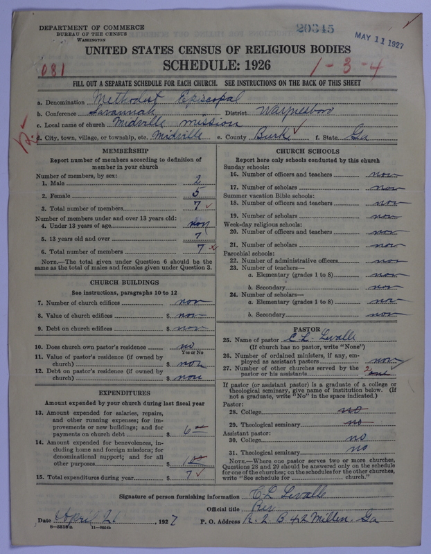Scan of Methodist Episcopal Church: 20345