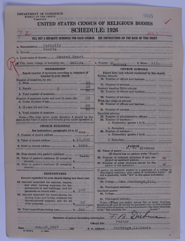 Scan of Roman Catholic Church: 995