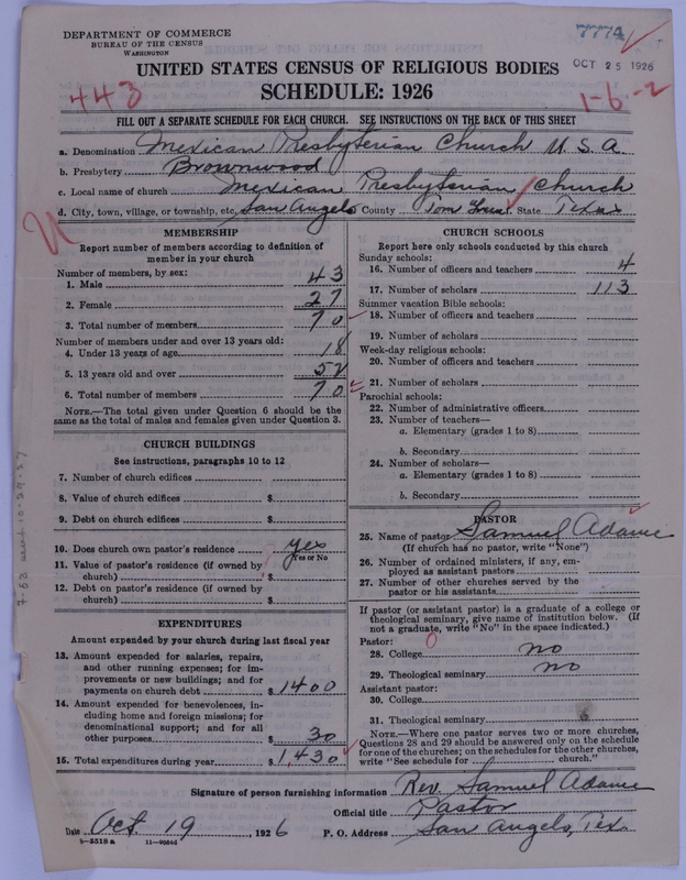 Scan of Presbyterian Church in the United States of America: 7774