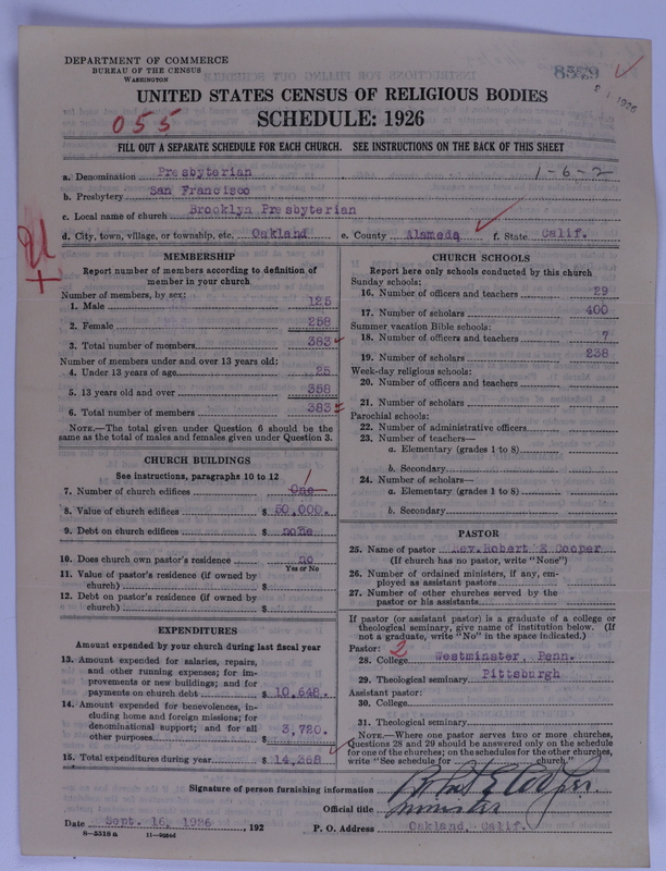 Scan of Presbyterian Church in the United States of America: 8579