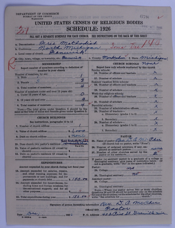 Scan of Free Methodist Church of North America: 678