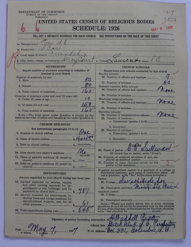 Scan of Presbyterian Church in the United States: 1474