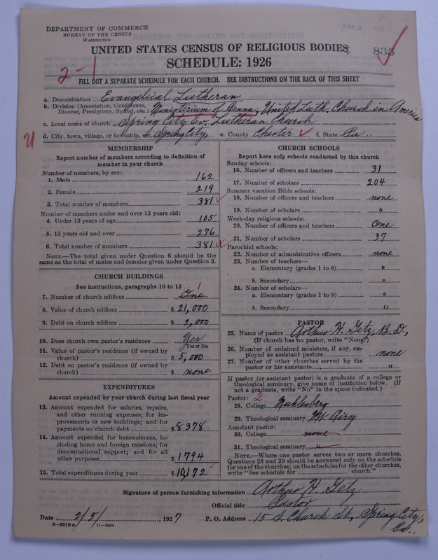 Scan of United Lutheran Church in America: 835