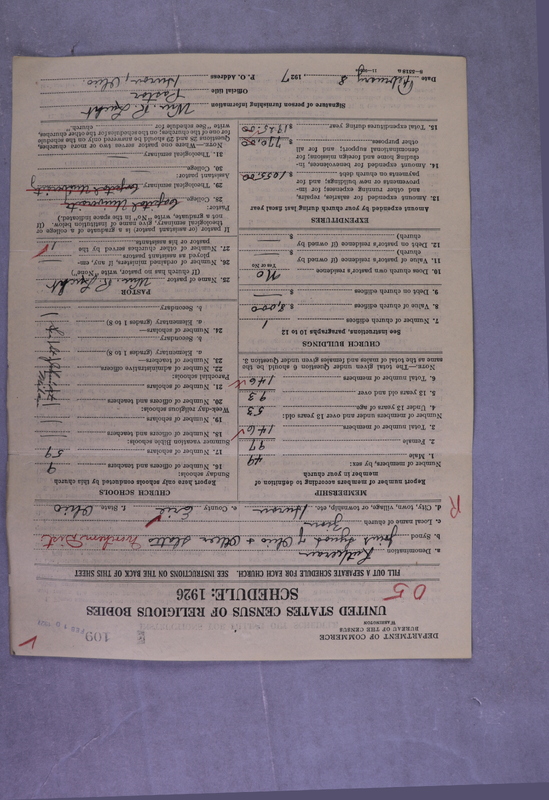 Scan of Synod of the Reformed Presbyterian Church of North America: 109