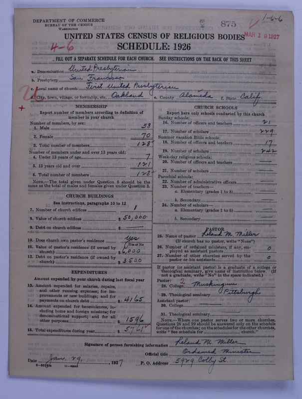 Scan of United Presbyterian Church of North America: 875