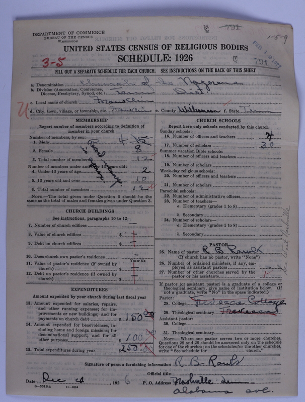 Scan of Church of the Nazarene: 791