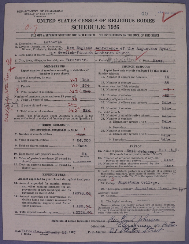 Scan of Evangelical Lutheran Augustana Synod of North America: 40