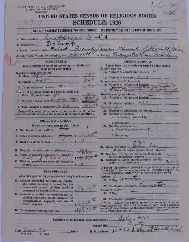 Scan of Presbyterian Church in the United States of America: 4056