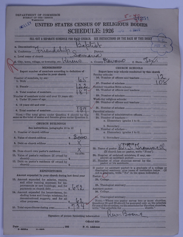 Scan of Negro Baptists: 21251