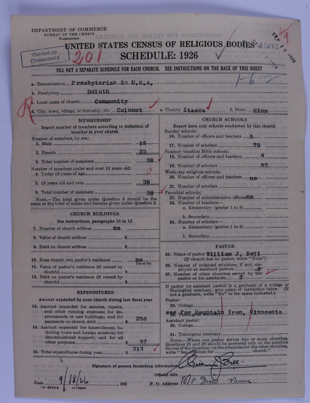 Scan of Presbyterian Church in the United States of America: 4503
