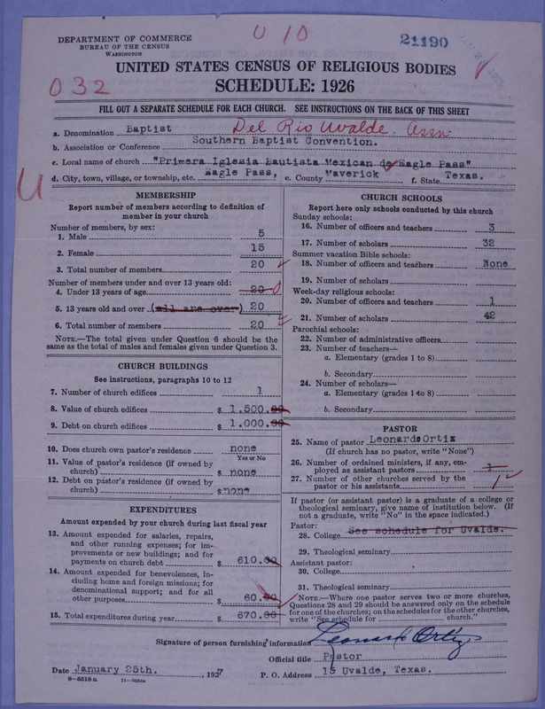 Scan of Southern Baptist Convention: 21190