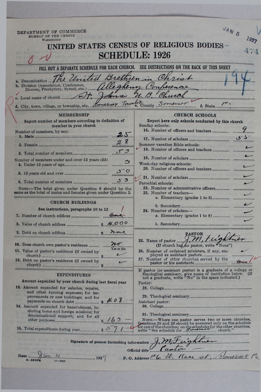 Scan of Church of the United Brethren in Christ: 474