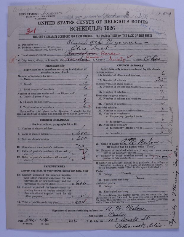 Scan of Church of the Nazarene: 176