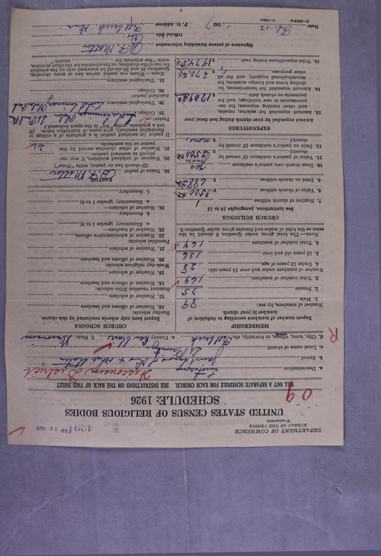 Scan of Synod of the Reformed Presbyterian Church of North America: 429