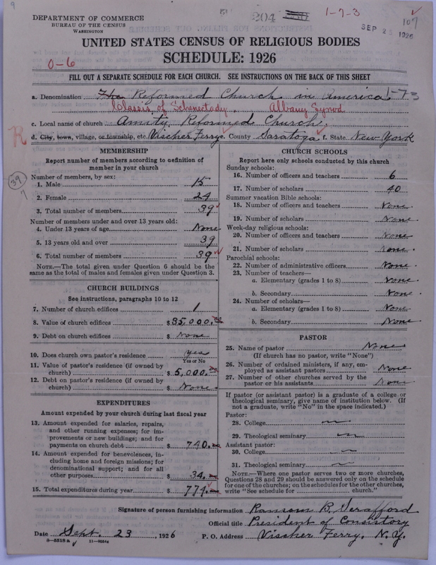 Scan of Reformed Church in America: 204