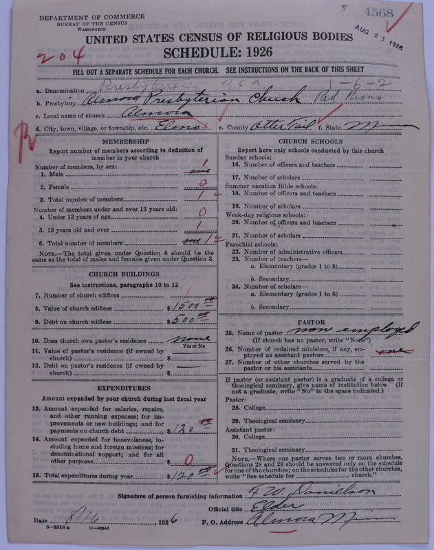 Scan of Presbyterian Church in the United States of America: 4568